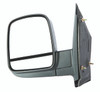 DOOR MIRROR LH MANUAL BLACK TEXTURED DUAL GLASS REPLACEMENT FOR GMC VAN GMC SAVANA 2010 PARTSLINK NUMBER GM1320395