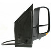 DOOR MIRROR RH POWER HTD W/SIGNAL MANUAL FOLDING TEXTURED DUAL GLASS REPLACEMENT FOR GMC VAN GMC SAVANA 2010 PARTSLINK NUMBER GM1321397