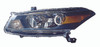 HEAD LAMP LH HQ REPLACEMENT FOR HONDA ACCORD COUPE 2010 PARTSLINK NUMBER HO2502135