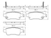 BRAKE PADS SET RR CERAMIC REPLACEMENT FOR HONDA ODYSSEY 2010 PARTSLINK NUMBER D1088