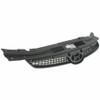 GRILLE BLACK REPLACEMENT FOR HYUNDAI ELANTRA TOURING WAGON - 2009-2012 2010 PARTSLINK NUMBER  HY1200153