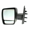 DOOR MIRROR LH MANUAL TEXTURED REPLACEMENT FOR NISSAN NV1500 2020 PARTSLINK NUMBER NI1320232