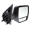DOOR MIRROR RH MANUAL TEXTURED REPLACEMENT FOR NISSAN NV1500 2020 PARTSLINK NUMBER NI1321232