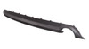 BUMPER RR LOWER MATTE-BLACK W/RIGHT SIDE EXHAUT HOLE (SX ) REPLACEMENT FOR KIA FORTE 2010 PARTSLINK NUMBER  KI1115101