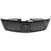 GRILLE MATT-BLACK PARTIAL PAINTED SILVER GRAY (KOUP) REPLACEMENT FOR KIA FORTE KOUP (COUPE) 2010 PARTSLINK NUMBER  KI1200142