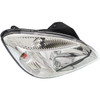 HEAD LAMP RH CHROME BEZEL CAPA REPLACEMENT FOR KIA RIO5 - 2006-2011 2010 PARTSLINK NUMBER  KI2503142C
