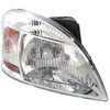 HEAD LAMP RH CHROME BEZEL CAPA REPLACEMENT FOR KIA RIO5 - 2006-2011 2010 PARTSLINK NUMBER  KI2503142C