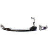 DOOR HANDLE RR LH/RH OUTER CHROME REPLACEMENT FOR KIA RONDO -2007-2010 2010 PARTSLINK NUMBER  KI1520105