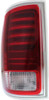 TAIL LAMP LH LED CHROME LARAMIE/LONGHORN MODELS CAPA REPLACEMENT FOR RAM PICKUP-RAM-1500 CLASSIC-2019-2021 2020 PARTSLINK NUMBER  CH2800203C