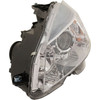 HEAD LAMP LH W/CHROME RING FROM 09/02/2007 CAPA REPLACEMENT FOR MERCEDES C300 - 2008-2016  2010 PARTSLINK NUMBER  MB2502163C