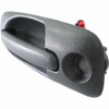 DOOR HANDLE FR LH OUTER W/KEY HOLE TEXTURED BLACK REPLACEMENT FOR CHRYSLER TOWN AND COUNTRY 2001 PARTSLINK NUMBER  CH1310123