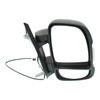 DOOR MIRROR RH MANUAL BLACK W/SIGNAL/TEMPERATURE SENSOR NON-EXTENDING/ MANUAL FOLD W/O HEAT REPLACEMENT FOR RAM PROMASTER 3500 2020 PARTSLINK NUMBER CH1321417