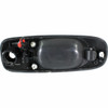 DOOR HANDLE FR LH OUTER W/KEY HOLE TEXTURED BLACK   REPLACEMENT FOR CHRYSLER VOYAGER 2002   PARTSLINK NUMBER    CH1310123