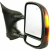 DOOR MIRROR RH POWER HTD TEXTURED W/SIGNAL/FOLDING REPLACEMENT FOR FORD EXCURSION 2001 PARTSLINK NUMBER  FO1321268