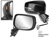 DOOR MIRROR RH POWER HTD SATIN CHROME W/SIGNAL/MEMORY/BLIND SPOT REPLACEMENT FOR SUBARU FORESTER 2020 PARTSLINK NUMBER SU1321173