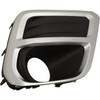 FOG LAMP BEZEL FR RH W/CHROME TRIM REPLACEMENT FOR SUBARU FORESTER 2020 PARTSLINK NUMBER SU1039122