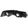 HEAD LAMP LH BLACK BEZEL HQ REPLACEMENT FOR FORD MUSTANG COBRA 2001 PARTSLINK NUMBER  FO2502177