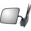 DOOR MIRROR LH MANUAL W/SWING LOCK PADDLE TYPE/FLAT GLASS   REPLACEMENT FOR FORD VAN FORD ECONOLINE 2001 PARTSLINK NUMBER  FO1320172