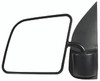 DOOR MIRROR LH MANUAL W/SWING LOCK PADDLE TYPE/FLAT GLASS   REPLACEMENT FOR FORD VAN FORD ECONOLINE 2001 PARTSLINK NUMBER  FO1320172