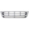 GRILLE SILVER  REPLACEMENT FOR FORD VAN FORD ECONOLINE 2001 PARTSLINK NUMBER  FO1200338