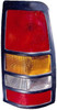 TAIL LAMP RH 3500 BLACK BEZEL HQ  REPLACEMENT FOR GMC PICKUP GMC SIERRA - 1500 2500-3500 2001 PARTSLINK NUMBER  GM2801166