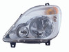 HEAD LAMP LH HALOGEN HQ REPLACEMENT FOR MERCEDES  SPRINSTER 3500 2010 PARTSLINK NUMBER  CH2502198