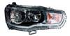 HEAD LAMP RH HALOGEN FROM NOV 02 2008 HQ REPLACEMENT FOR MITSUBISHI LANCER 2010 PARTSLINK NUMBER  	MI2503158