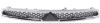 GRILLE CHROME/BLACK EXCLUDE EVOLUTION MODELS REPLACEMENT FOR MITSUBISHI LENCER SPORTBACK 2010 PARTSLINK NUMBER  MI1200255