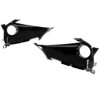 FOG LAMP BEZEL FR RH BRIGHT BLACK FINISH REPLACEMENT FOR TOYOTA COROLLA HATCHBACK 2020 PARTSLINK NUMBER TO1039231