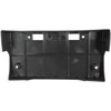 LICENSE PLATE BRACKET FR W/O MOUNTING HARDWARE FOR PLASTIC BUMPER REPLACEMENT FOR NISSAN FRONTIER PICKUP 2010 PARTSLINK NUMBER NI1068137