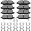 BRAKE PADS SET FR CERAMIC REPLACEMENT FOR NISSAN MAXIMA 2010 PARTSLINK NUMBER D1374