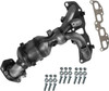 CATALYTIC CONVERTER LH 2.5L WITH MANIFOLD REPLACEMENT FOR NISSAN ROGUE  2010 PARTSLINK NUMBER 33204