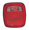TAIL LAMP LH HQ REPLACEMENT FOR JEEP WRANGLER 2001 PARTSLINK NUMBER  CH2800161