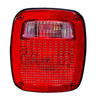 TAIL LAMP RH HQ REPLACEMENT FOR JEEP WRANGLER 2001 PARTSLINK NUMBER  CH2801161