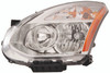 HEAD LAMP LH HALOGEN HQ REPLACEMENT FOR NISSAN ROGUE  2010 PARTSLINK NUMBER NI2502204