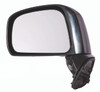 DOOR MIRROR LH MANUAL SDN PTM REPLACEMENT FOR NISSAN VERSA - SDN/HB   2010 PARTSLINK NUMBER NI1320244