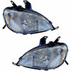 HEAD LAMP LH W/SPORT HQ REPLACEMENT FOR MERCEDES ML320 2001 PARTSLINK NUMBER  MB2502125