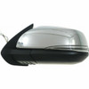 DOOR MIRROR LH POWER HTD CHROME W/SIGNAL W/O BLIND SPOT MANUAL FOLD REPLACEMENT FOR TOYOTA TACOMA PICKUP 2WD 2020 PARTSLINK NUMBER TO1320353