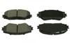BRAKE PADS SET FR CERAMIC REPLACEMENT FOR PONTIAC VIBE 2010 PARTSLINK NUMBER D1211