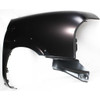 FENDER FR RH 4CYL REPLACEMENT FOR NISSAN FRONTIER PICKUP 2001 PARTSLINK NUMBER  NI1241169