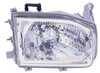HEAD LAMP RH FROM 12/98 HQ REPLACEMENT FOR NISSAN PATHFINDER 2001 PARTSLINK NUMBER  NI2503127