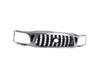 GRILLE CHROME/DARK GRAY  REPLACEMENT FOR TOYOTA TACOMA PICKUP 4WD 2001 PARTSLINK NUMBER  TO1200248