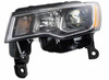 HEAD LAMP LH HALOGEN STD TYPE W/CHROME BEZEL HQ   REPLACEMENT FOR  JEEP GRAND CHEROKEE 2019 PARTLINKS NUMBER 	CH2502297