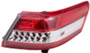 TAIL LAMP RH JAPAN BUILT HQ REPLACEMENT FOR TOYOTA CAMRY 2010 PARTSLINK NUMBER  TO2805108