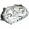 HEAD LAMP RH W/FOG (CHROME BEZEL) HQ REPLACEMENT FOR VOLKSWAGEN CABRIO 2001 PARTSLINK NUMBER  VW2503114