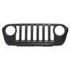 GRILLE PRIMED BLACK USE W/O TRIM RING MOULDING FOR JL BODY SPORT MODEL  REPLACEMENT FOR JEEP  WRANGLER JL 2019 PARTSLINK NUMBER CH1200407