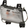 SIGNAL LAMP FR RH HALOGEN W/O DRL HQ CAPA  REPLACEMENT FOR JEEP  WRANGLER JL 2019 PARTSLINK NUMBER 	CH2521150C