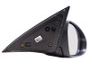 DOOR MIRROR RH POWER HTD GLOSS BLACK W/SIGNAL  REPLACEMENT FOR KIA FORTE 2019 PARTSLINK NUMBER KI1321227