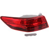 TAIL LAMP LH HQ  REPLACEMENT FOR ACURA ILX HYBRID 2015 PARTSLINK NUMBER  AC2804101