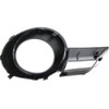 FOG LAMP COVER FR LH PTD-BLACK W/TOWING PKG REPLACEMENT FOR TOYOTA HIGHLANDER 2010 PARTSLINK NUMBER  TO1038143